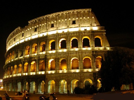 colosseum at night spedizioni traslochi marittimi roma